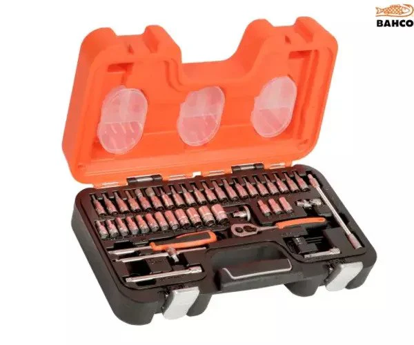 Bahco S460 Socket Set of 46 Metric 1/4in Drive - Image 2