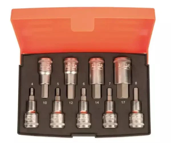 Bahco S9HEX 1/2in Drive Socket Set of 9 Metric