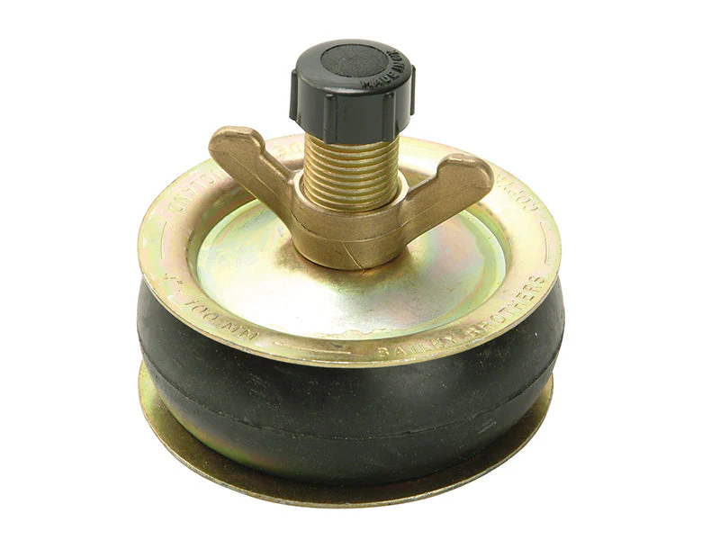 Bailey 1961 Drain Test Plug 150mm (6in) - Plastic Cap - Image 2