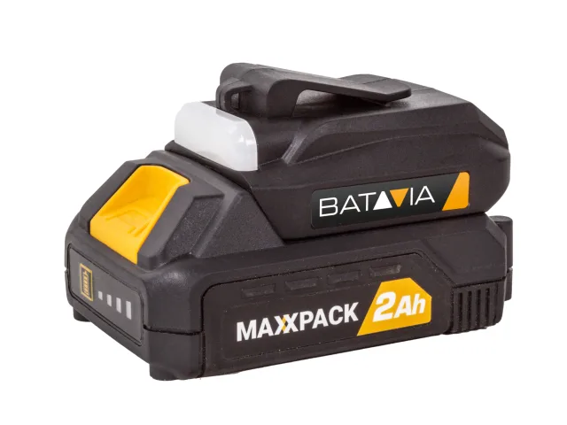 Batavia Battery USB Charging Adapter & Flashlight 18V - Image 2