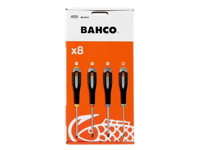 Bahco BE-9872 ERGO™ Screwdriver Set, 8 Piece - Image 3
