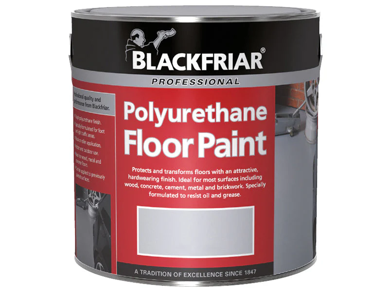 Blackfriar Professional Polyurethane Floor Paint Tile Red 500ml - Image 2