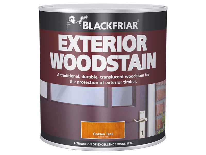 Blackfriar Traditional Exterior Woodstain Chestnut 500ml - Image 2
