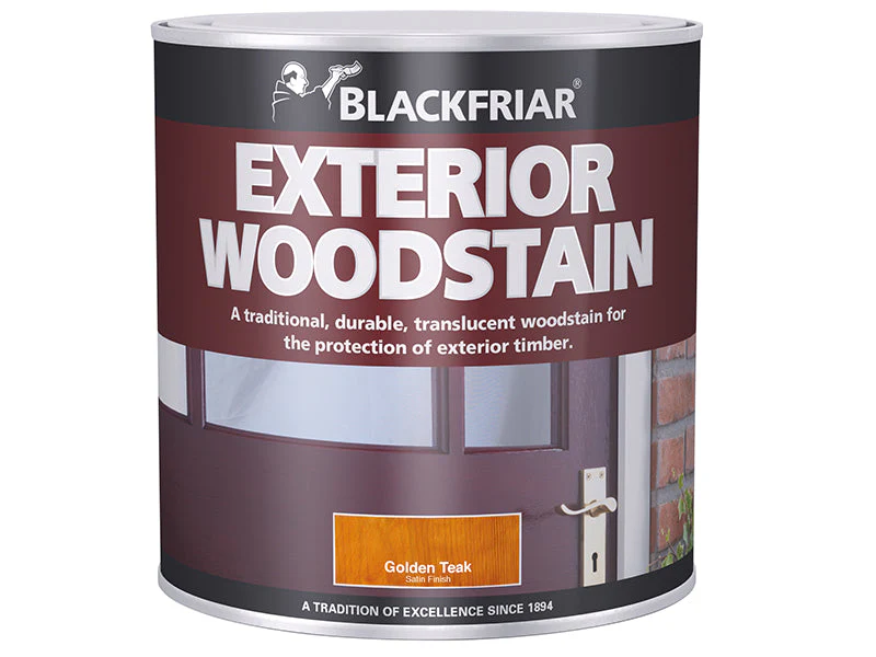 Blackfriar Traditional Exterior Woodstain Golden Teak 1 litre