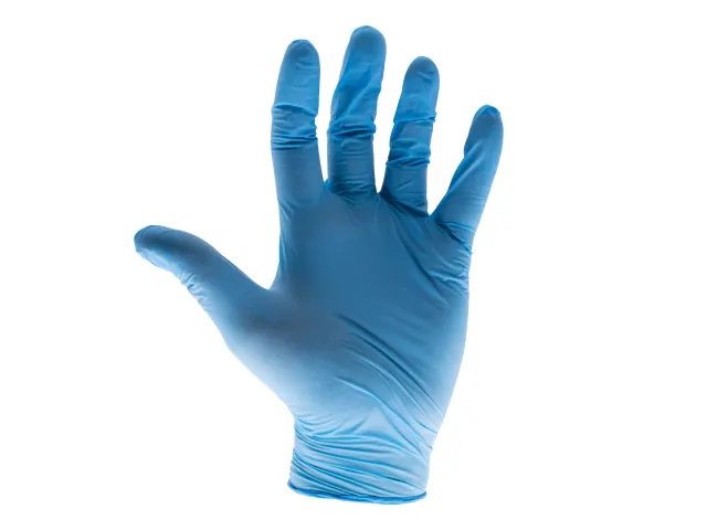Scan Blue Nitrile Disposable Gloves Large (Box of 100) - Image 3