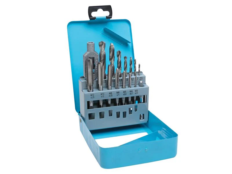BlueSpot Tools Drill & Tap Set, 15 Piece - Image 2