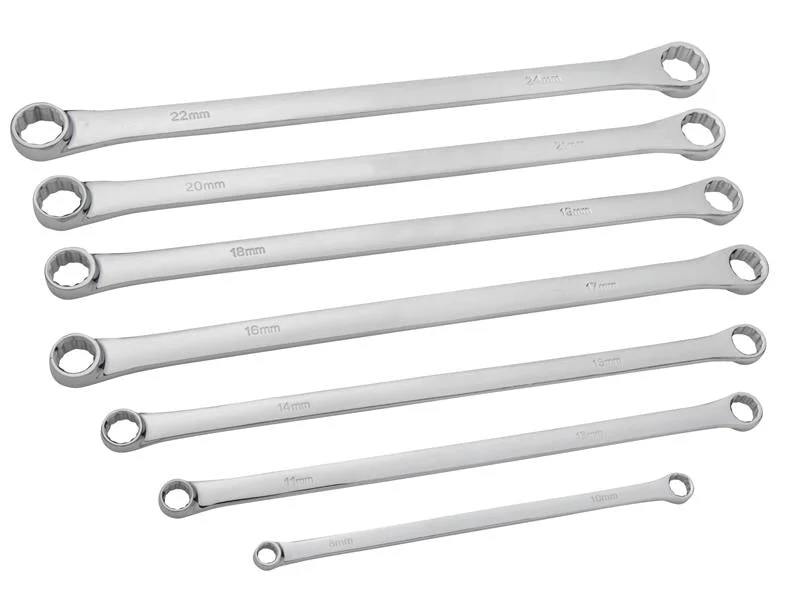 BlueSpot Tools Extra Long Ring Spanner Set, 7 Piece - Image 2