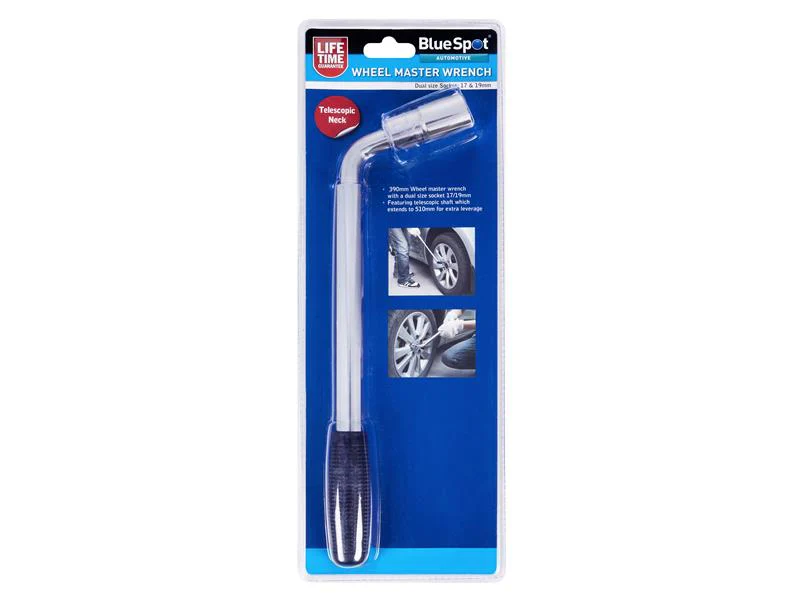 BlueSpot Tools L Type Telescopic Wheel Wrench - Image 2