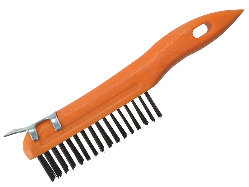 BlueSpot Tools Plastic Wire Brush & Scraper - Image 2