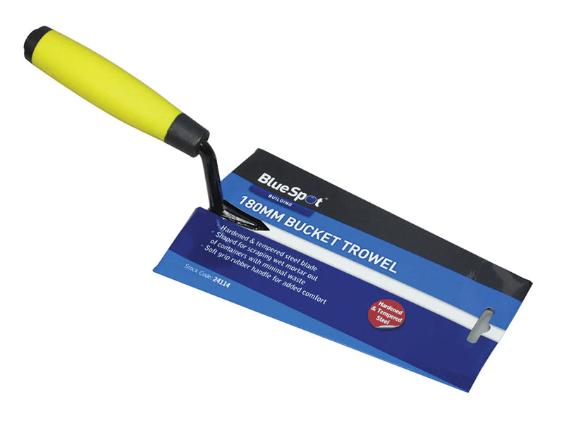 BlueSpot Tools Soft Grip Bucket Trowel 180mm (7in) - Image 2
