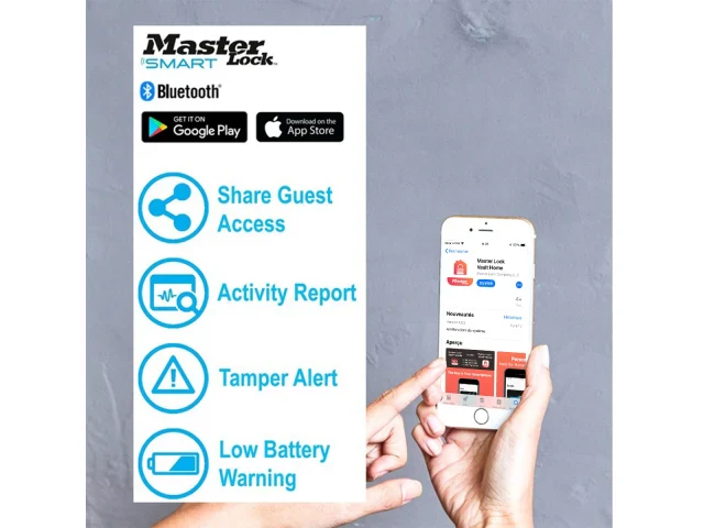 Master Lock Bluetooth® Indoor Padlock - Image 3