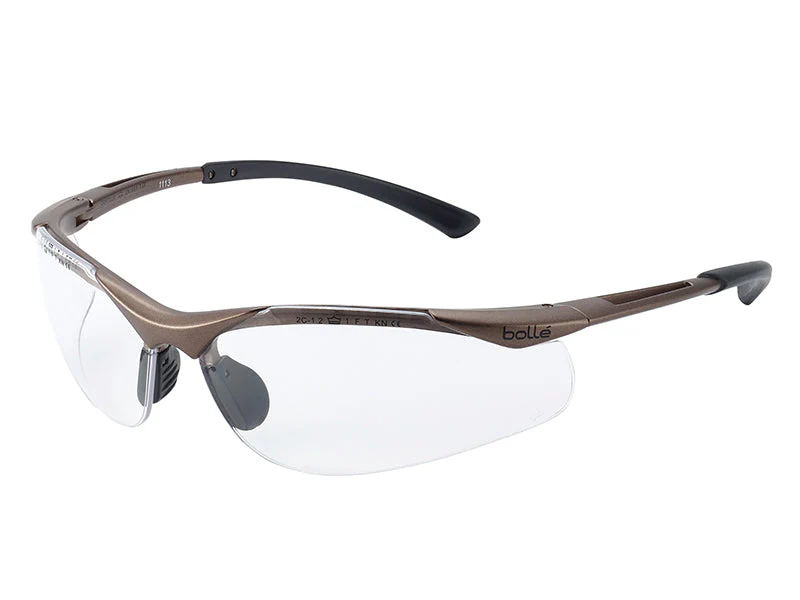 Bolle Safety CONTOUR PLATINUM® Safety Glasses - Clear - Image 2
