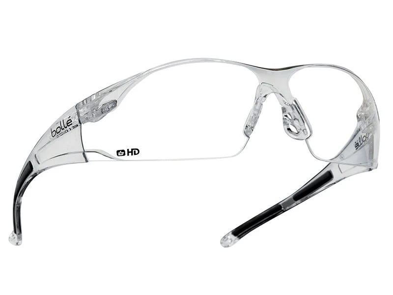 Bolle Safety RUSH Safety Glasses - Clear HD - Image 2