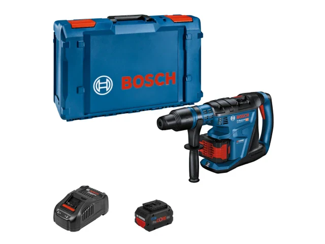 Bosch GBH 18V-40 C Pro BITURBO SDS-Max Rotary Hammer 18V 2 x 8.0Ah ProCORE18V Li-ion - Image 2