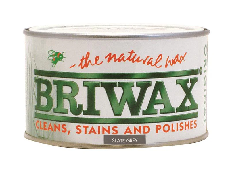 Briwax Wax Polish Original Slate Grey 400g - Image 2