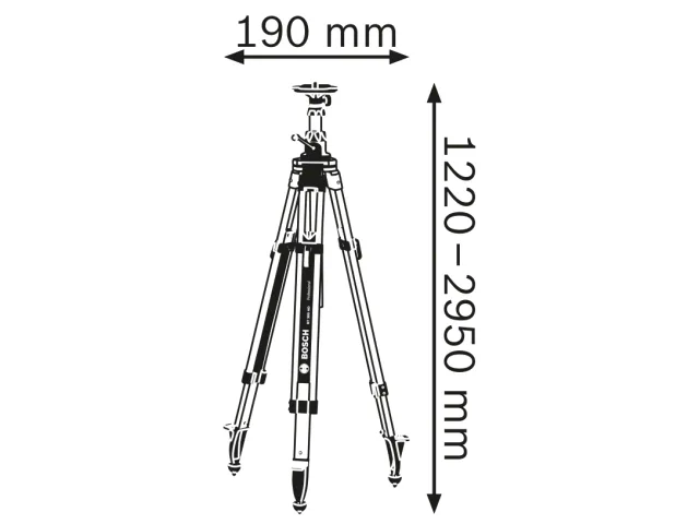Bosch BT 300 HD Professional Tripod - Image 2
