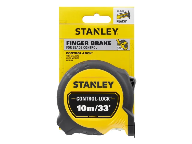 STANLEY® CONTROL-LOCK™ Pocket Tape 10m/33ft (Width 25mm)