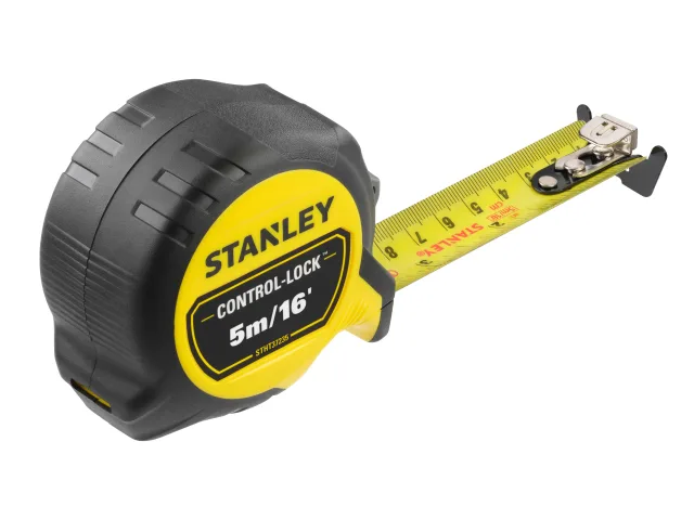 STANLEY® CONTROL-LOCK™ Pocket Tape 5m/16ft (Width 25mm) - Image 10