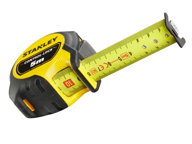STANLEY® CONTROL-LOCK™ Pocket Tape 5m (Width 25mm) (Metric only) - Image 8