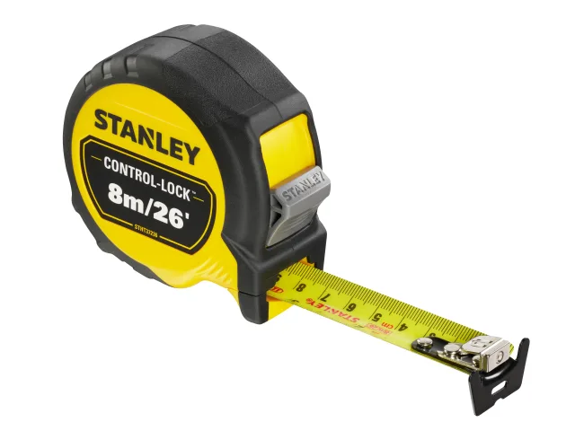 STANLEY® CONTROL-LOCK™ Pocket Tape 8m/25ft (Width 25mm) - Image 10