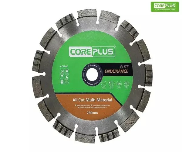 CorePlus AC230E Elite All Cut Multi-Material Diamond Blade 230mm - Image 3