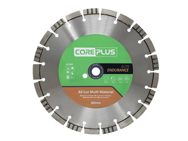 CorePlus AC300E Elite All Cut Multi-Material Diamond Blade 300mm - Image 2