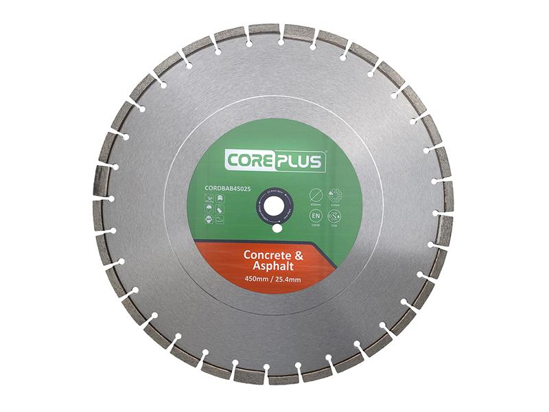CorePlus Concrete & Asphalt Diamond Blade