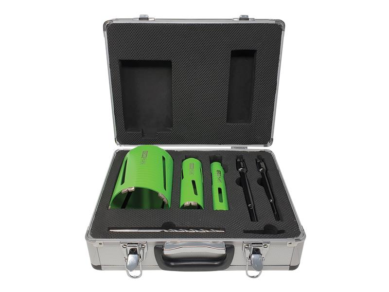 CorePlus DCDKIT7 Diamond Dry Core Drill Bit Set, 7 Piece - Image 2