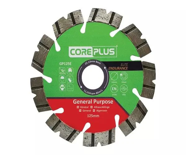 CorePlus GP125E Elite General-Purpose Diamond Blade 125mm - Image 3