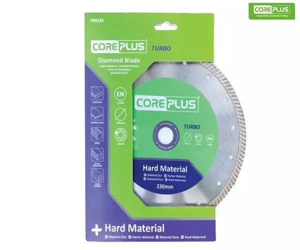 CorePlus HM230 Hard Material Turbo Diamond Blade 230mm - Image 4