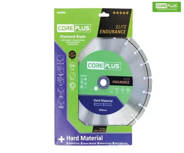 CorePlus HM300E Elite Hard Material Turbo Diamond Blade 300mm - Image 4