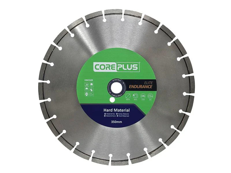 CorePlus HM350E Elite Hard Material Turbo Diamond Blade 350mm - Image 2