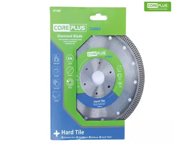 CorePlus HT180 Hard Tile Turbo Diamond Blade 180mm - Image 4