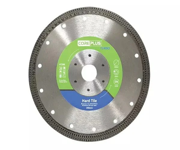 CorePlus HT200 Hard Tile Turbo Diamond Blade 200mm - Image 3