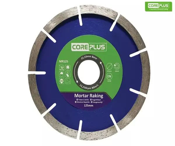 CorePlus MR125 Mortar Raking Diamond Blade 125mm - Image 3