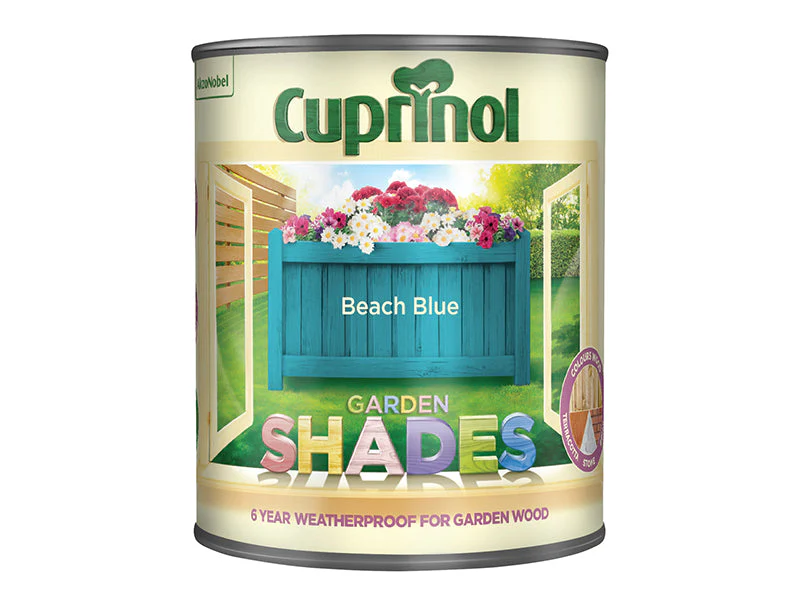 Cuprinol Garden Shades Beach Blue 1 litre - Image 2