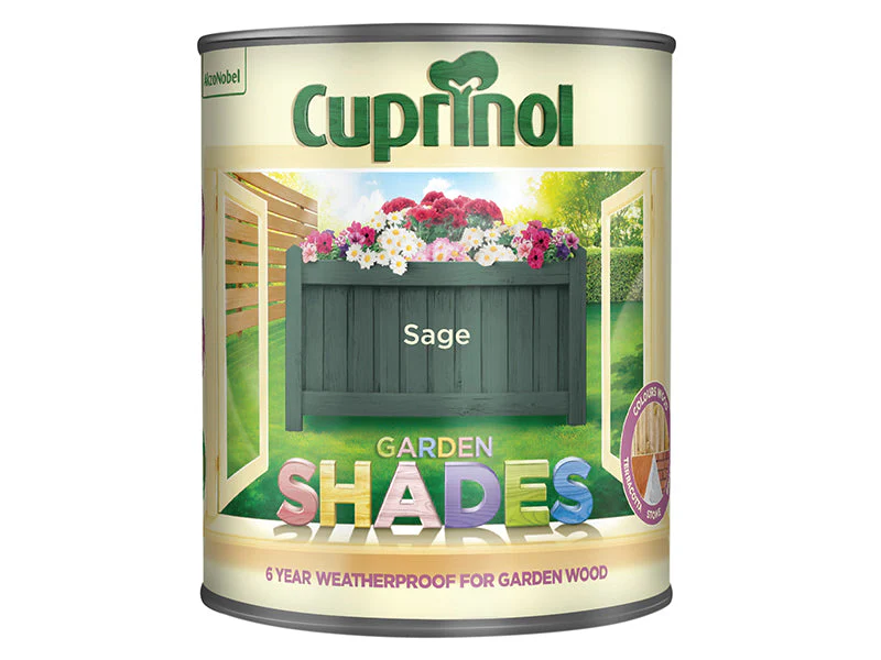 Cuprinol Garden Shades Sage 1 litre - Image 2