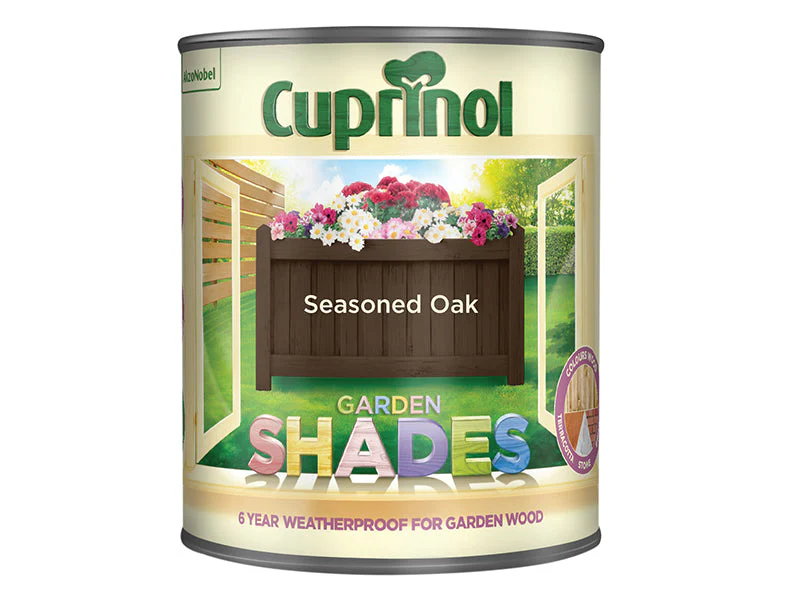 Cuprinol Garden Shades Seasoned Oak 1 litre - Image 2