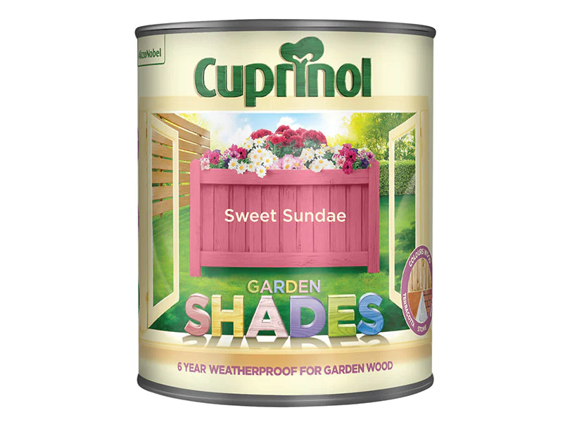 Cuprinol Garden Shades Sweet Sundae 1 litre - Image 2