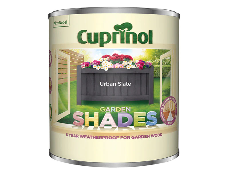 Cuprinol Garden Shades Urban Slate 1 litre - Image 2