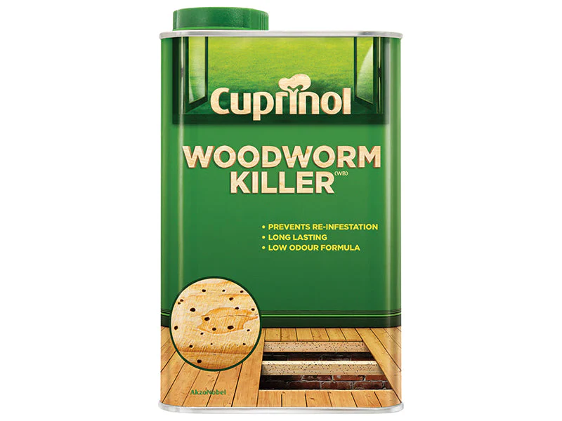 Cuprinol Low Odour Woodworm Killer 1 litre - Image 2