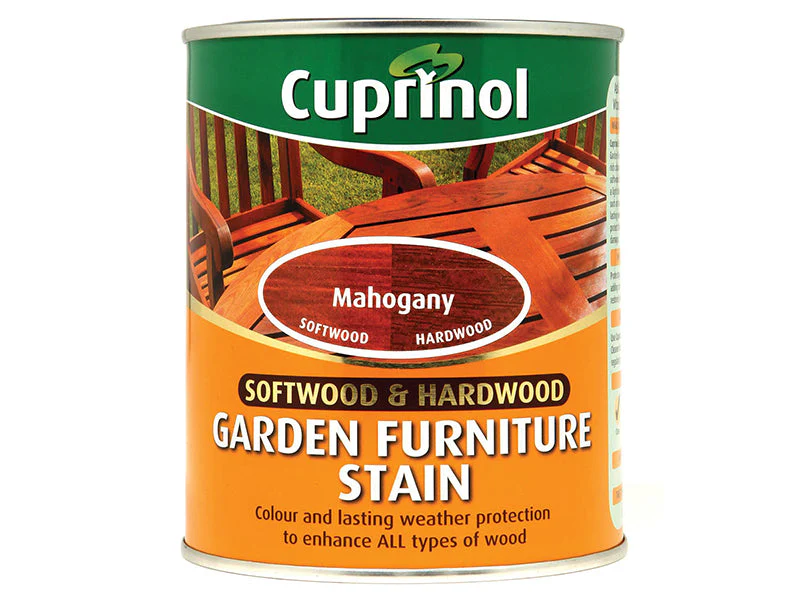 Cuprinol Softwood & Hardwood Garden Furniture Stain Mahogany 750ml - Image 2