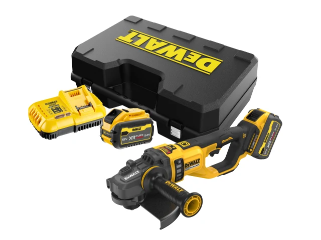 DEWALT DCG460X2XR FlexVolt Angle Grinder 54V 2 x 3.0Ah Li-ion - Image 2