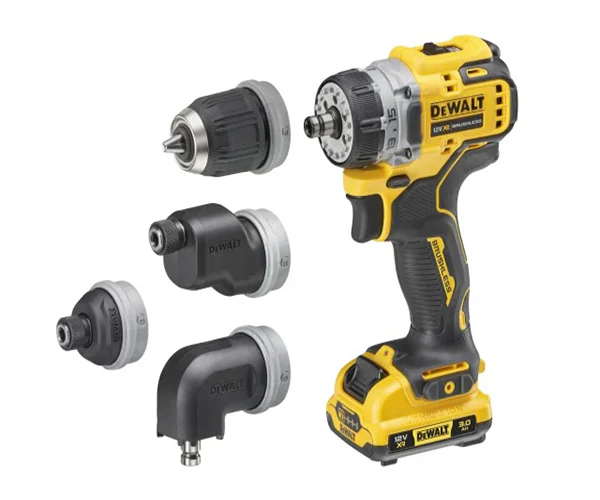 DeWalt DCD703L2T XR BL Multi-head Drill Driver 12V 2 x 3.0Ah Li-ion - Image 3