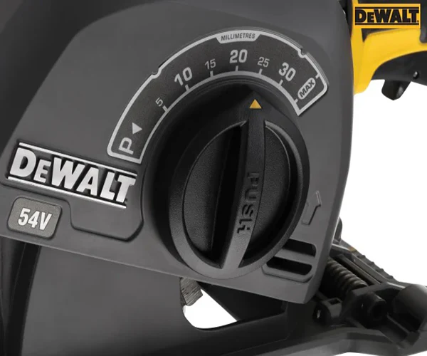 DeWalt DCG200T2 XR FlexVolt Wall Chaser 125mm 54V 2 x 6.0Ah Li-ion - Image 3