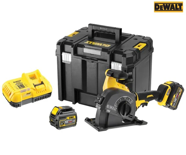 DeWalt DCG200T2 XR FlexVolt Wall Chaser 125mm 54V 2 x 6.0Ah Li-ion - Image 4