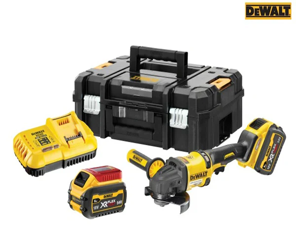 DeWalt DCG418T2 XR FlexVolt Grinder 125mm 54V 2 x 2.0Ah Li-ion - Image 3