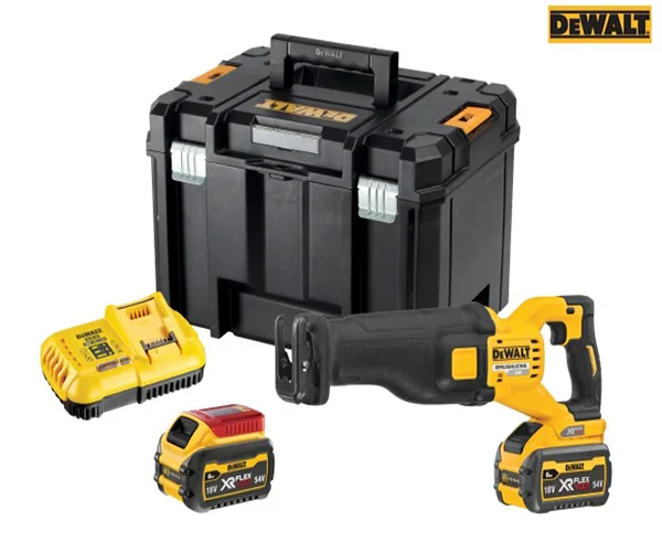 DEWALT DCS389X2 XR FlexVolt Reciprocating Saw 54V 2 x 3.0Ah Li-ion - Image 2