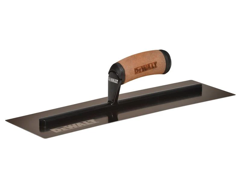 DEWALT Drywall Curved Gold Stainless Steel Finishing Trowel 16in