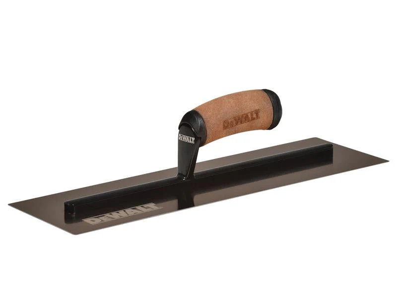 DEWALT Drywall Gold Stainless Steel Finishing Trowel 16in - Image 2